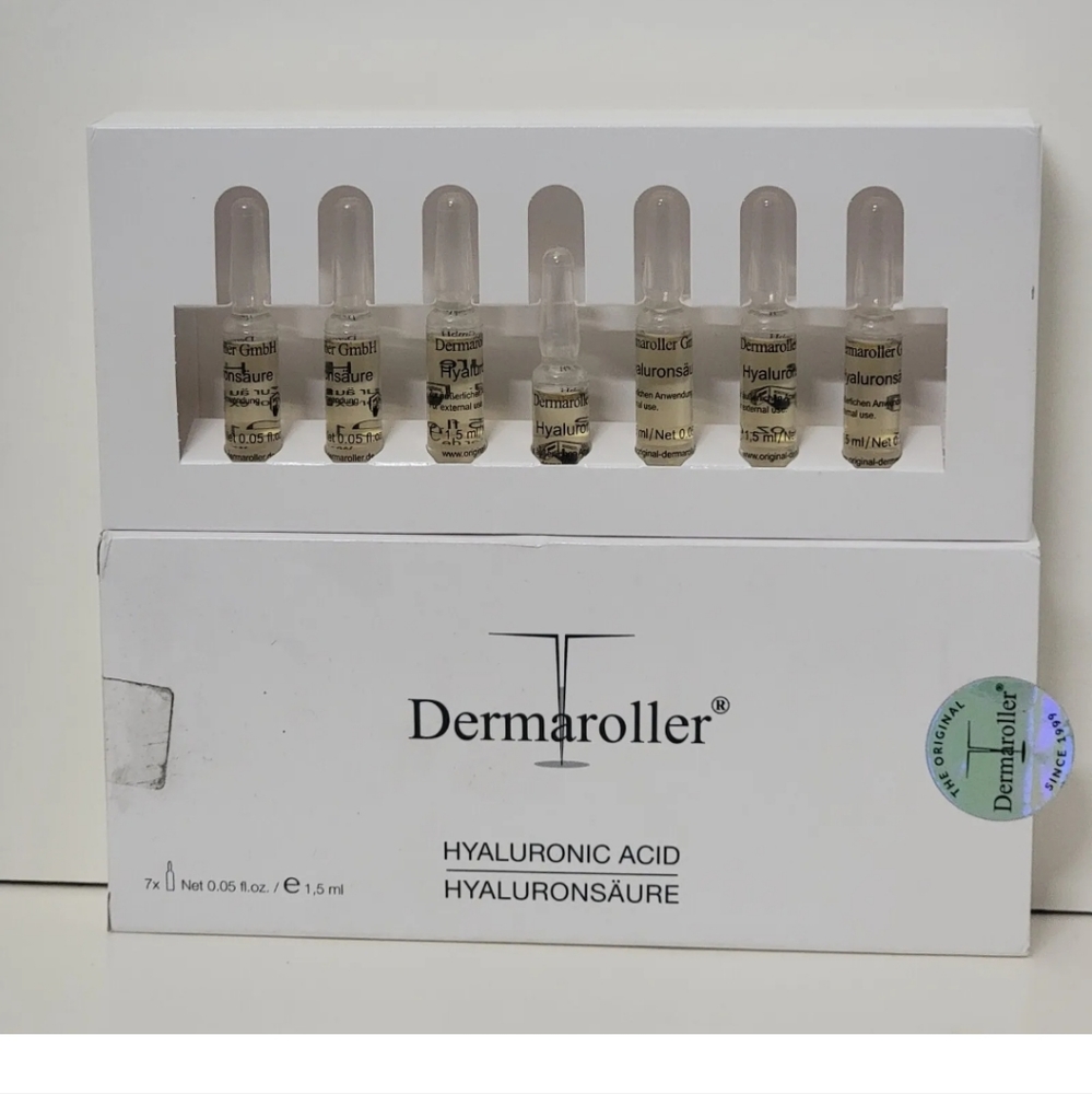 DERMAROLLER Hyaluronic Acid (7 x 0.05 fl oz / 1.5 ml)